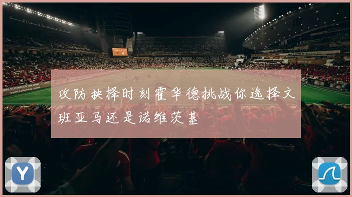 攻防抉择时刻霍华德挑战你选择文班亚马还是诺维茨基